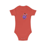 Combed Cotton Baby Bodysuit - Lia