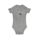 Combed Cotton Baby Bodysuit - Skittles