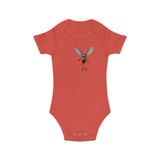 Combed Cotton Baby Bodysuit - Mozzie
