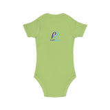 Combed Cotton Baby Bodysuit - Eugenie