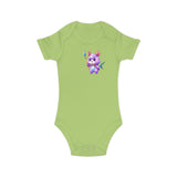 Combed Cotton Baby Bodysuit - Starr