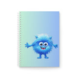 Spiral Notebook featuring Baxterblu