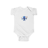 Infant Fine Jersey Bodysuit with Whizbang