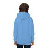 Blue Children's Hoodie (AOP)