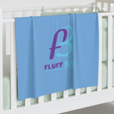 Blue Baby Swaddle Blanket