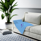Blue Baby Swaddle Blanket