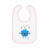 Biz Baby Contrast Trim Jersey Bib
