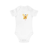 Combed Cotton Baby Bodysuit - Jak