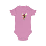 Combed Cotton Baby Bodysuit - Mina