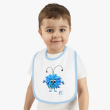 Biz Baby Contrast Trim Jersey Bib