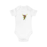 Combed Cotton Baby Bodysuit - Mina
