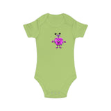 Combed Cotton Baby Bodysuit - Tig