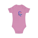 Combed Cotton Baby Bodysuit - Scar