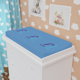 Baby Changing Pad Cover blue