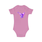 Combed Cotton Baby Bodysuit - Eugenie