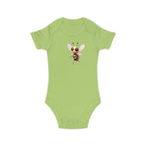 Combed Cotton Baby Bodysuit - Bell