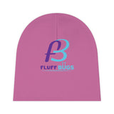 Baby Beanie (AOP) - Fluff Bugs pink