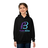 Black Children's Hoodie (AOP)