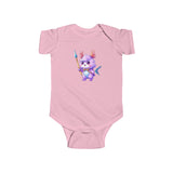 Infant Fine Jersey Bodysuit with Starr