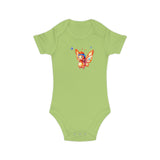 Combed Cotton Baby Bodysuit - Meeko