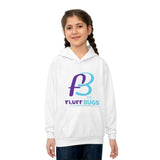 White Children's Hoodie (AOP)