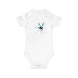 Combed Cotton Baby Bodysuit - Skittles