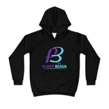 Black Children's Hoodie (AOP)