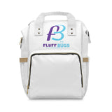 White Multifunctional Diaper Backpack