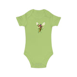 Combed Cotton Baby Bodysuit - Mina