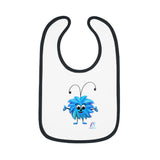 Biz Baby Contrast Trim Jersey Bib