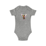 Combed Cotton Baby Bodysuit - Bell