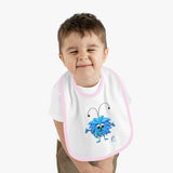 Biz Baby Contrast Trim Jersey Bib