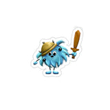 Kiss-Cut Stickers featuring Paxton the Fluff Bug
